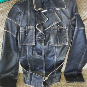 Genuine Purchased in Italy in 2005 Leather jacket